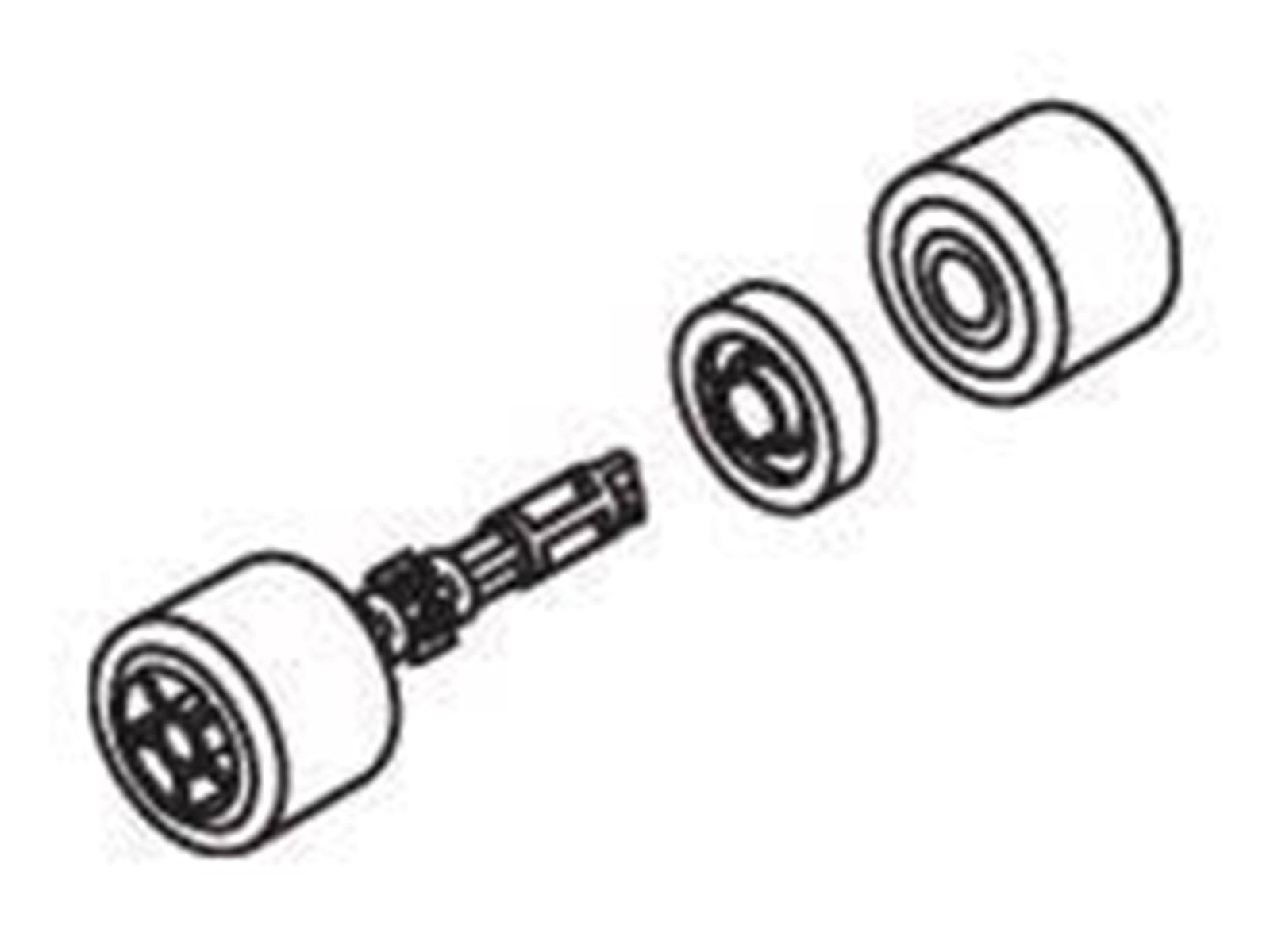 Brother - paper pull-in roller assembly Brother - paper pull-in roller assembly